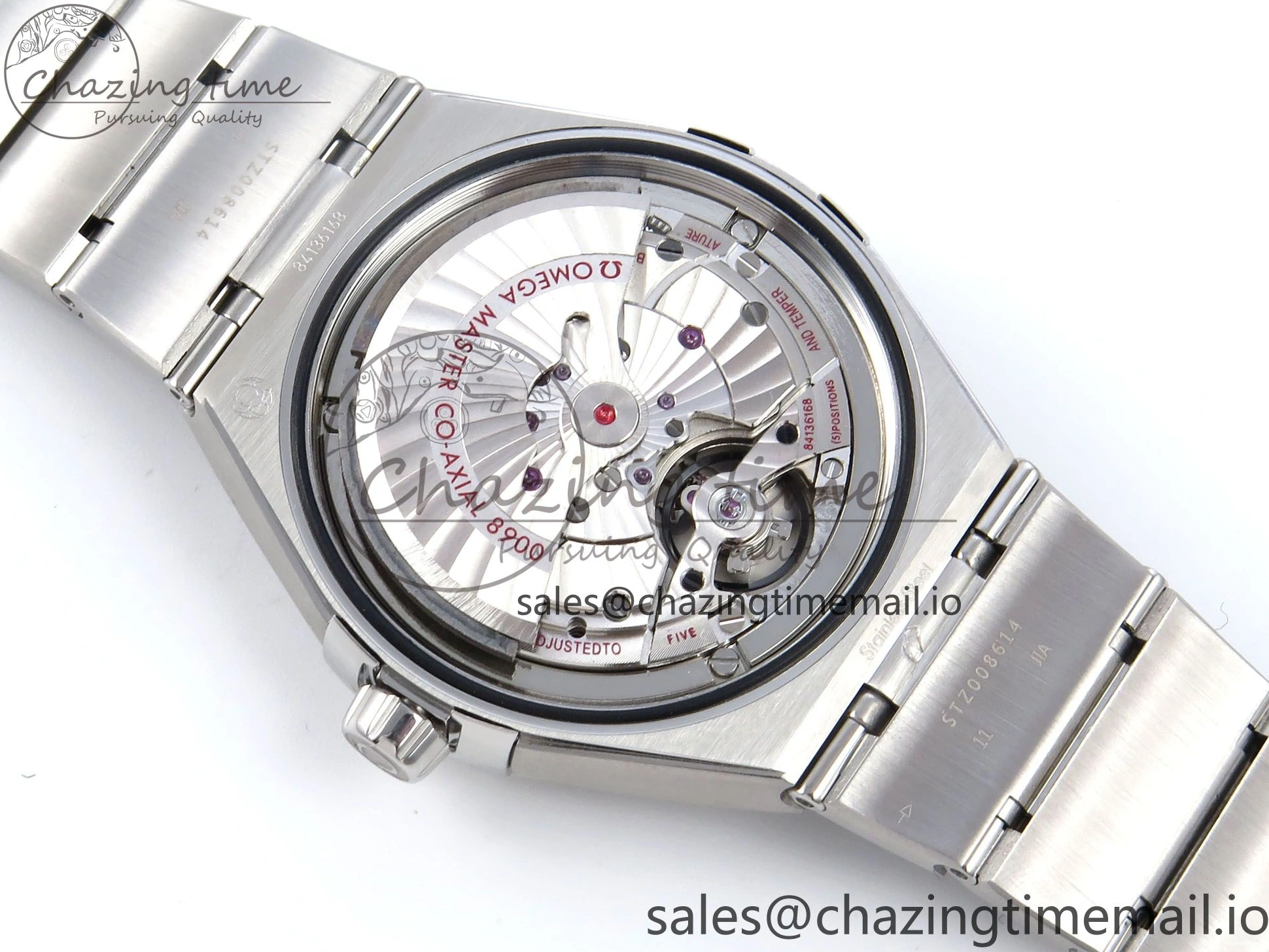 0116 Constellation 41mm SS ASWF 1:1 Best Edition Gray Dial on SS Bracelet A Breathable 7696